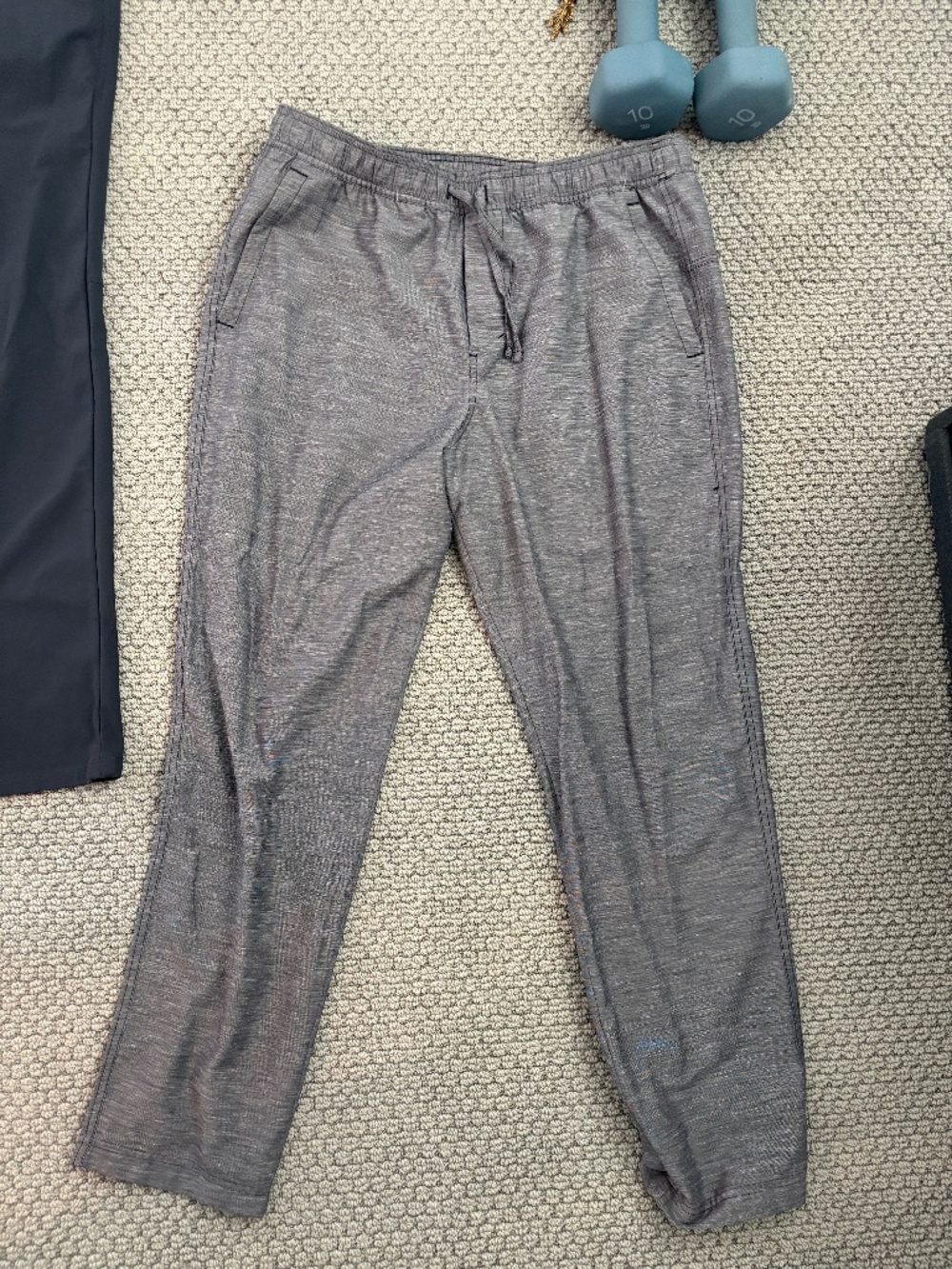 Lululemon Men’s Gray Performance Drawstring Pants Jogger